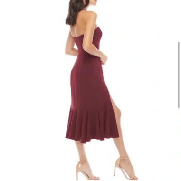 Dress the Population Women's Madison Strapless
Midi Dress with Slit - Small - Picture 9 of 9